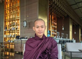 Burmese Social Monk Naing Win: I Use A Book and A Microfilm to Do The Diplomacy for My Country