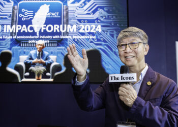 Professor Konrad Young, one of the 'Six Knights of TSMC R&D' in Taiwan (Photography: Semi Impact Forum 2024)