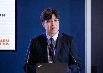 John Chang, CEO of Jmem Technology (Photography: Semi Impact Forum 2024)