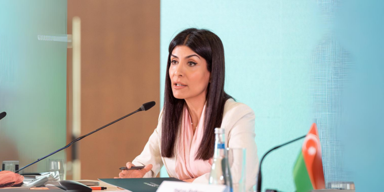 Arpadarai, an Independent Member of the Milli Majlis（Photography：hurriyyet.az)