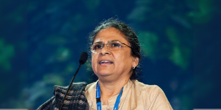 Race to Resilience Global Ambassador Sheela Patel (Phototgraphy: Wikipedia)