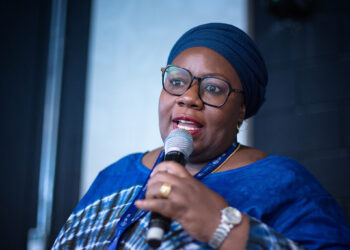 Mwanahamisi Singano, Policy Director of WEDO. (Photography: WEDO)