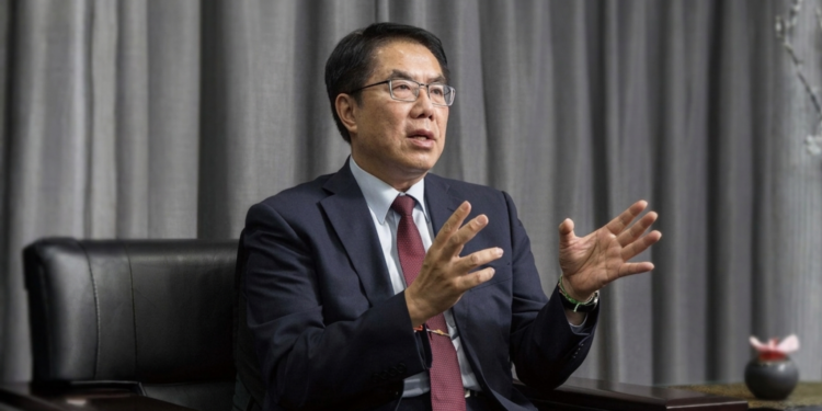 Huang, Wei-Che, Mayor of Tainan City. (Photo: Business Today)
