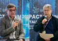 Professor Konrad Yang, Director of Arculus Lab, and Professor Rui Carlos Oliveira, Deputy Director of INESC TEC, believe that Taiwan and European nations are not only technical collaborators but also key partners in driving global innovation. (Image: Semi Impact Forum 2024)