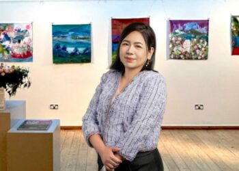 Kate Huang, Founder of Young Power Art. (Photography: Kate Huang)