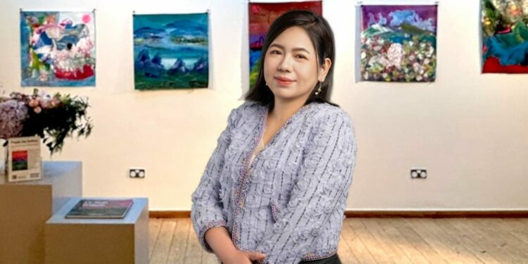 Kate Huang, Founder of Young Power Art. (Photography: Kate Huang)