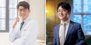 Dr. Roger Chang, Founder of DR.HAO Academy, with Harry Hsu, CEO of 《The Icons》International Leaders Magazine. (Photo: The Icons)