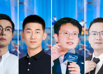 At the 2026 China Central Television (CCTV) Spring Festival Gala, four Chinese robotics companies appeared together on stage, an appearance that media described as the “assembly of a steel legion.” (Photo: The Icons, Xinhua News Agency, Beijing Science and Technology News, Business School Magazine, Leikeji)